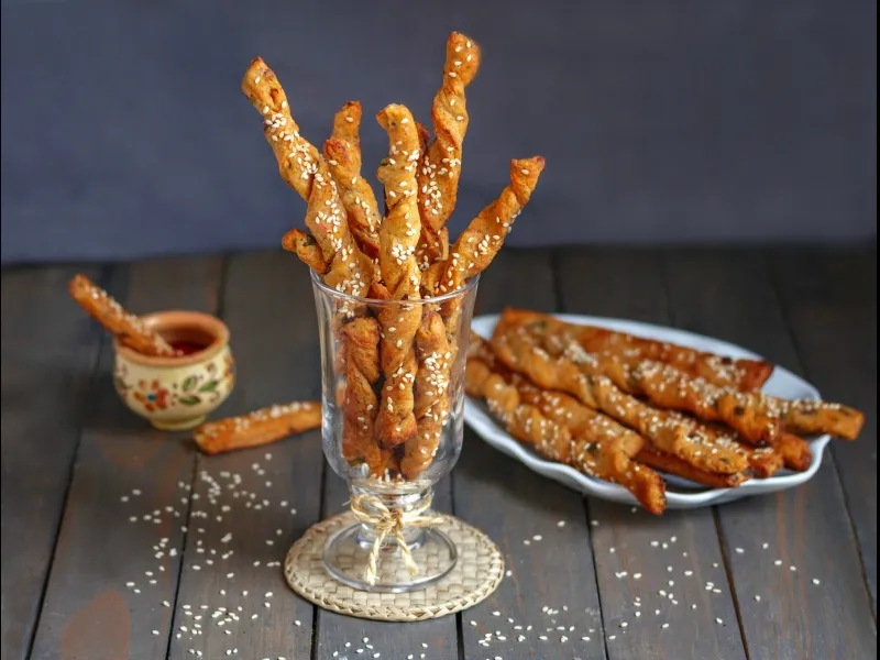 Фото блюда: Картофельные палочки в духовке