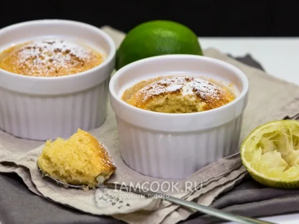 Фото готового блюда: Лаймовое суфле