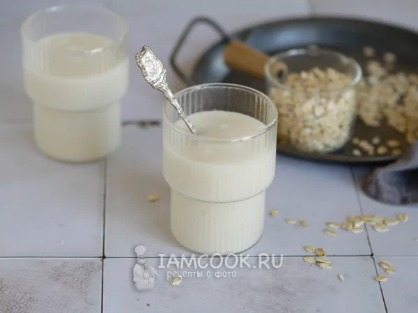 Фото блюда: Кисель с овсяным молоком