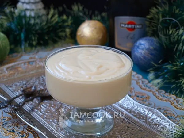 Фото блюда: Заварной крем для «Наполеона» со сгущенкой