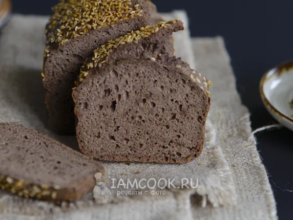 Фото готового блюда: ПП хлеб из льняной муки (на яйцах)