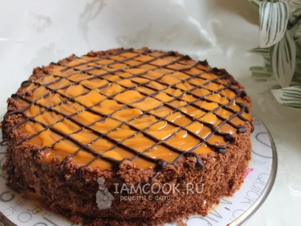 Фото блюда: Торт «Шоколадная девочка»