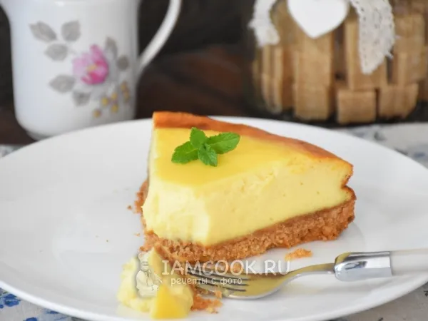 Фото блюда: Чизкейк творожный