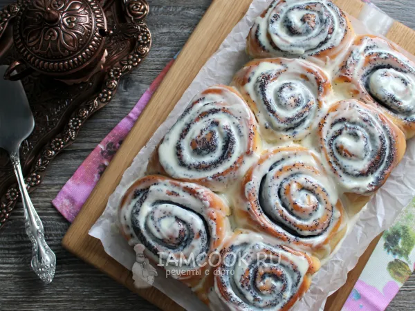 Фото блюда: Синнабоны с маком