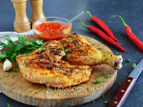 Фото готового блюда: Курица пири-пири