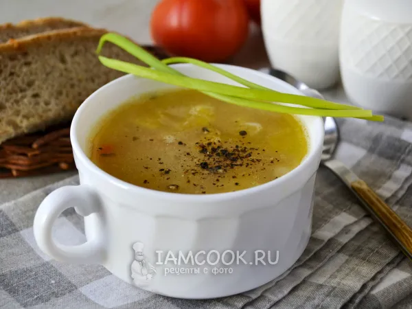 Фото блюда: Гороховый суп с тыквой