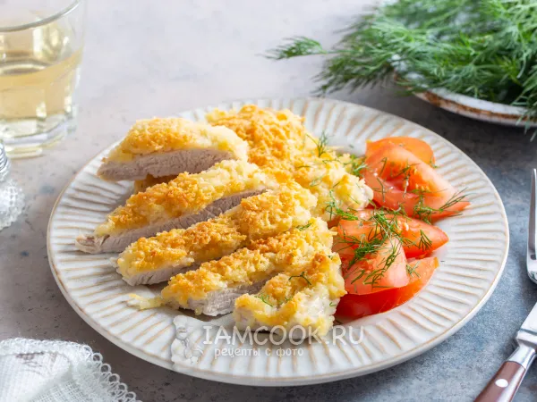 Фото блюда: Эскалоп из индейки в духовке