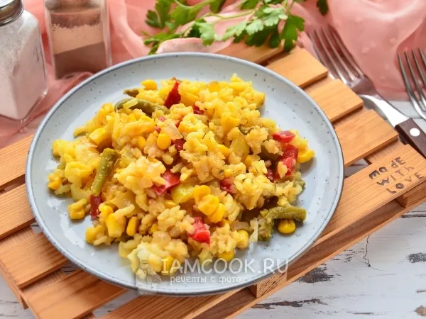 Фото блюда: Овощная паэлья