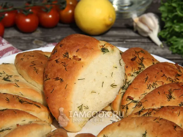 Фото готового блюда: Сербский хлеб «Ухо слона»