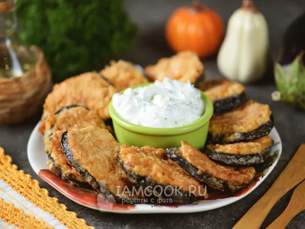 Фото готового блюда: Отбивные баклажаны с фаршем