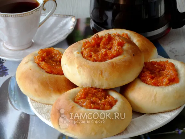 Фото блюда: Ватрушки с курагой