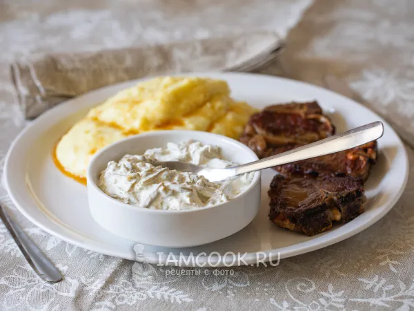 Фото готового блюда: Немецкий салат с фасолью (стручковой)