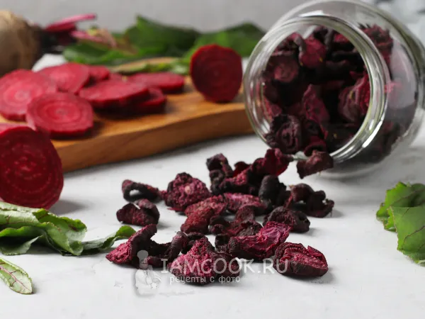 Фото блюда: Свекольные чипсы (в сушилке)