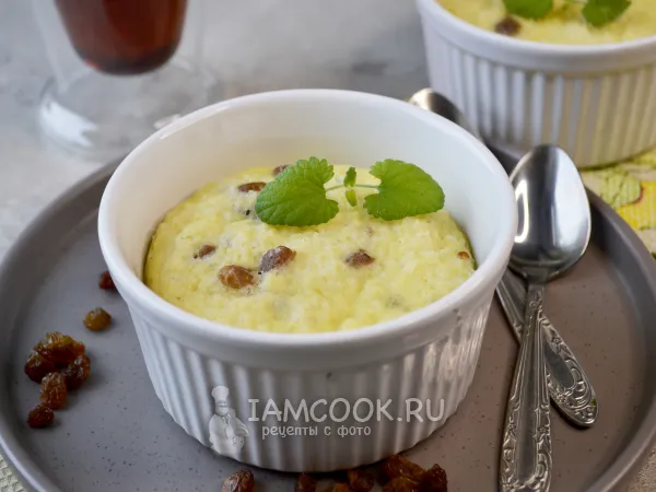 Фото блюда: Пудинг из пшенной каши