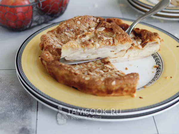 Фото блюда: Французский яблочный пирог