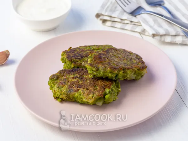 Фото готового блюда: Котлеты из стручковой фасоли