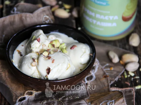 Фото блюда: Фисташковое мороженое