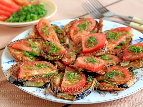 Фото блюда: Баклажаны в яичном кляре