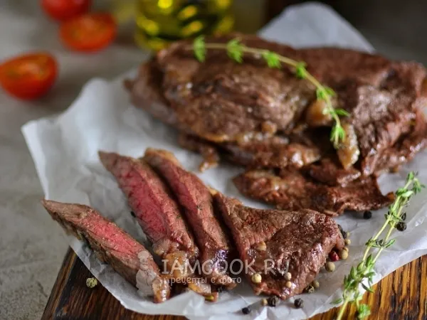 Фото готового блюда: Мраморная говядина в духовке