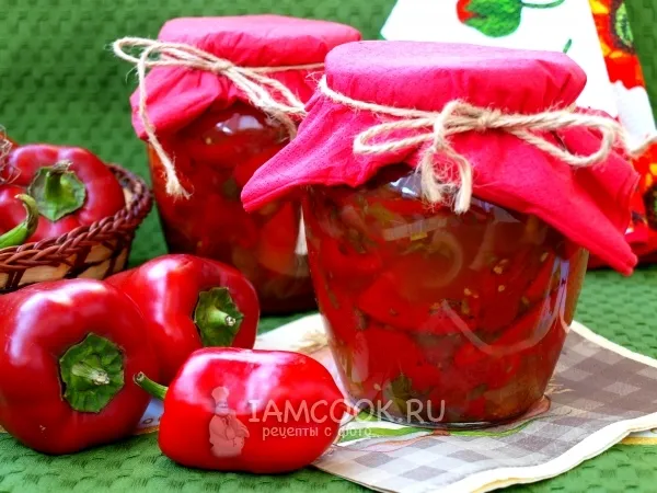 Фото блюда: Лечо из перца на зиму