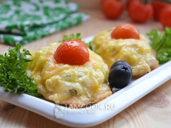 Фото блюда: Запеченное куриное филе по-арабски