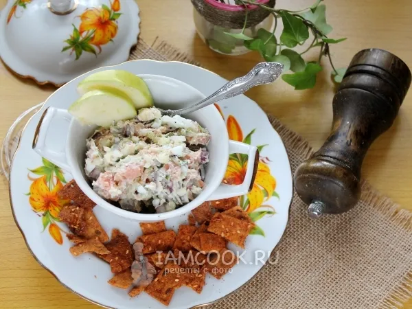 Фото блюда: Форшмак с горбушей и яблоком