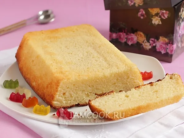 Фото блюда: Творожный бисквит