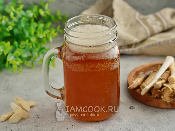 Фото блюда: Квас с хреном в домашних условиях