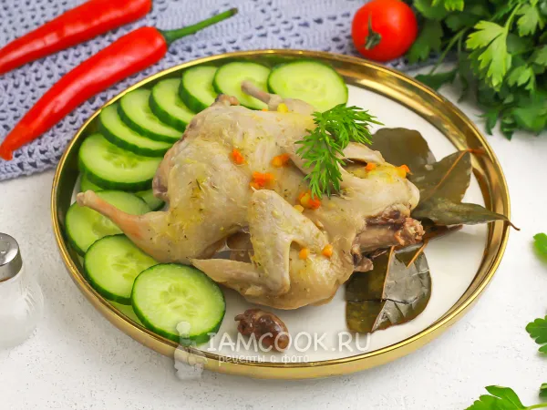 Фото блюда: Перепелка на пару