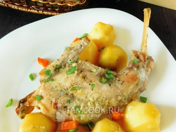 Фото блюда: Кролик в фольге в духовке