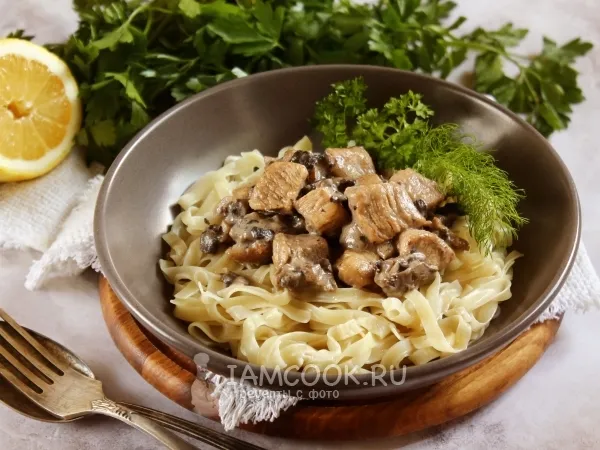 Фото блюда: Фрикасе из свинины