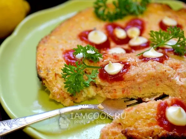 Фото готового блюда: Томатный омлет