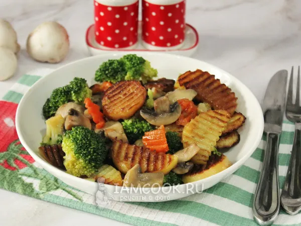 Фото блюда: Жаркое с брокколи