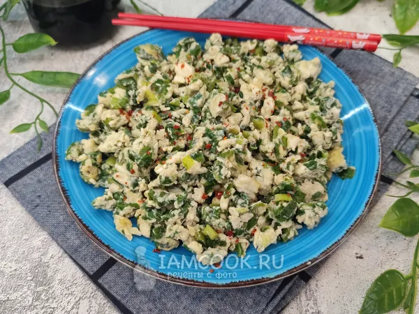 Фото блюда: Джусай с яйцом