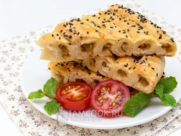 Фото готового блюда: Пирог на творожном тесте «Спираль»
