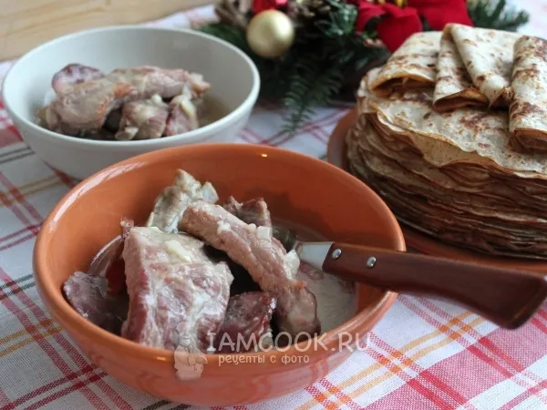 Фото блюда: Пряженина