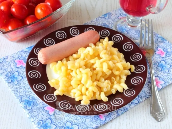 Фото готового блюда: Макароны (рожки) в мультиварке