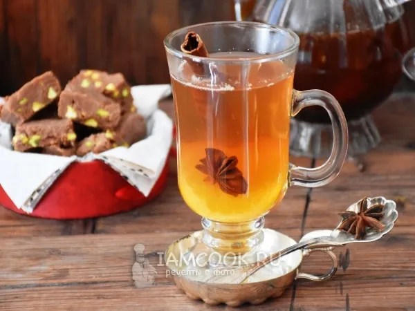 Фото блюда: Чай с апельсином и корицей
