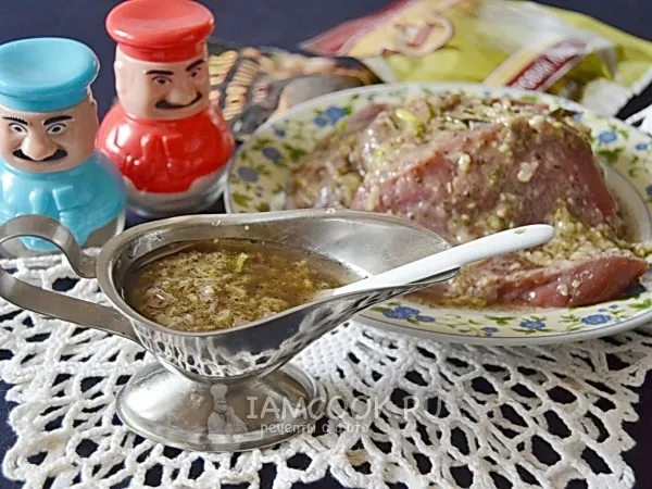 Фото готового блюда: Маринад для стейка из говядины