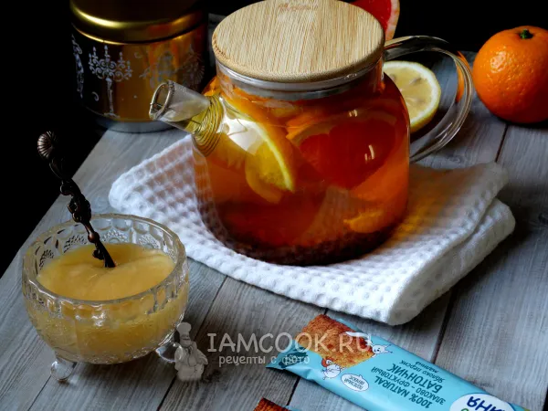 Фото блюда: Цитрусовый чай