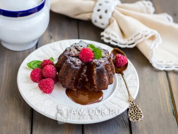 Фото блюда: Шоколадный флан