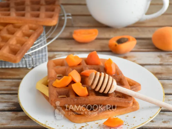 Фото готового блюда: Венские вафли на кефире