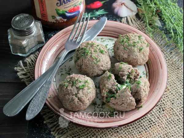 Фото готового блюда: Кюфта из говядины