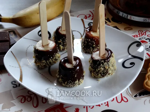 Фото блюда: Бананы в шоколаде