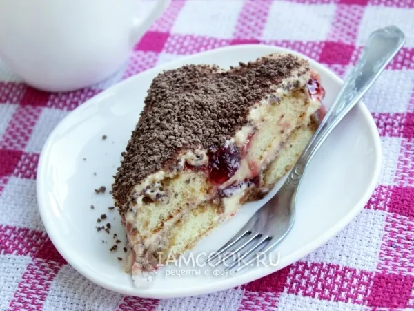 Фото блюда: Тирамису клубничный