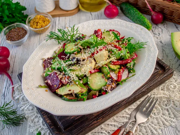 Фото готового блюда: Детокс салат