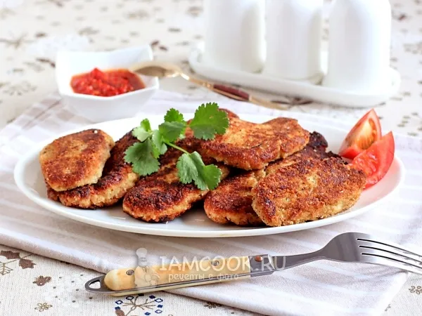 Фото готового блюда: Котлеты из белокочанной капусты