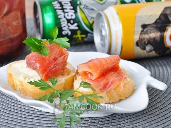 Фото блюда: Горбуша солёная в банке