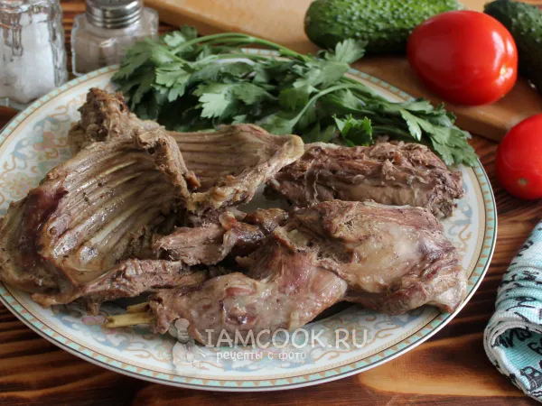 Фото готового блюда: Нутрия тушеная