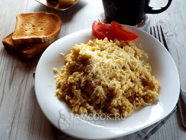 Фото блюда: Булгур с яйцом